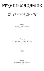 The Strand Magazine, Vol. 01, No. 06, June 1891
An Illustrated Monthly book cover