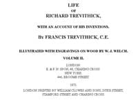Life of Richard Trevithick, with an Account of His Inventions. Volume 2 (of 2)
