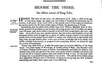 Chronicles of England, Scotland and Ireland (2 of 6): England (08 of 12)
Henrie the Third, the Eldest Sonne of King Iohn