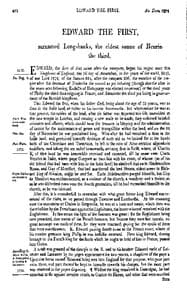 Chronicles of England, Scotland and Ireland (2 of 6): England (09 of 12)
Edward the First, Surnamed Longshanks, the Eldest Sonne of Henrie the Third