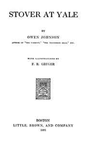 Stover at Yale book cover