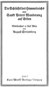 Die Schlüssel des Himmelreichs; oder, Sankt Peters Wanderung auf Erden