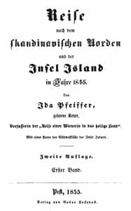 Reise nach dem skandinavischen Norden und der Insel Island im Jahre 1845. Erster Band. book cover