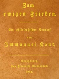 Zum ewigen Frieden: Ein philosophischer Entwurf