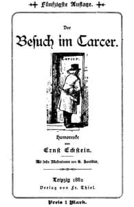 Der Besuch im Carcer. book cover