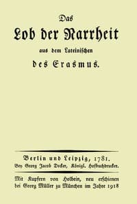 Das Lob der Narrheit