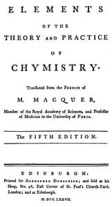 Elements of the Theory and Practice of Chymistry, 5th ed. book cover