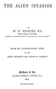 The Alien Invasion book cover