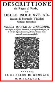 Descrittione del regno di Scotia