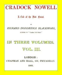 Cradock Nowell: A Tale of the New Forest. Vol. 3 (of 3)