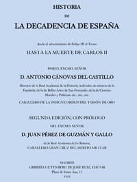 Historia de la decadencia de España
