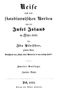 Reise nach dem skandinavischen Norden und der Insel Island im Jahre 1845. Zweiter Band.