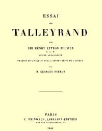 Essai sur Talleyrand
