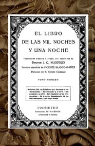 El libro de las mil noches y una noche; t. 1