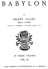 Babylon, Volume 2 book cover