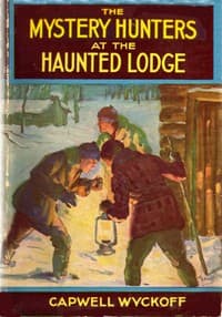 The Mystery Hunters at the Haunted Lodge book cover