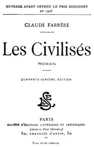 Les civilisés: Roman book cover