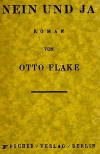Nein und Ja: Roman book cover