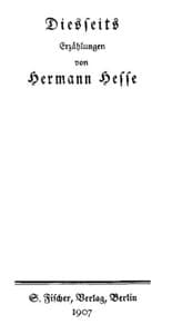 Diesseits: Erzählungen book cover