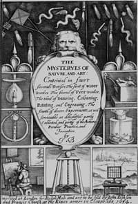 The Mysteryes of Nature and Art
Conteined in foure severall Tretises, The first of water workes, The second of Fyer workes, The third of Drawing, Colouring, Painting, and Engraving, The fourth of divers Experiments, as wel serviceable as delightful: partly Collected, and partly of the Authors Peculiar Practice, and Invention