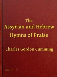 The Assyrian and Hebrew Hymns of Praise