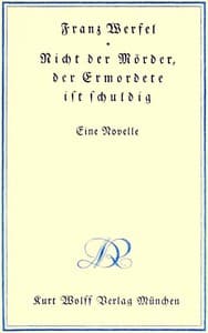 Nicht der Mörder, der Ermordete ist schuldig: Eine Novelle book cover