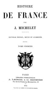 Histoire de France (Volume 1/19)