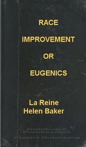 Race Improvement; or, Eugenics: A Little Book on a Great Subject