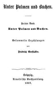 Unter Palmen und Buchen. Dritter Band. book cover
