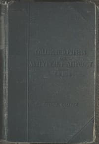 Collected Papers on Analytical Psychology