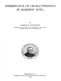 Inheritance of Characteristics in Domestic Fowl book cover