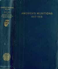 America's Munitions 1917-1918 book cover