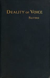 Duality of Voice book cover