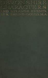Devonshire Characters and Strange Events book cover