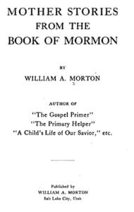 Mother Stories from the Book of Mormon book cover