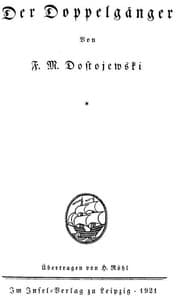 Der Doppelgänger book cover