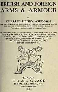 British and Foreign Arms & Armour book cover