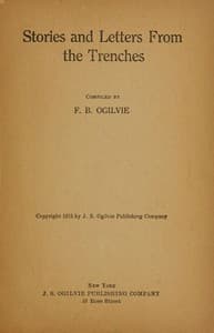 Stories and Letters from the Trenches book cover