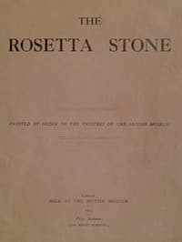 The Rosetta Stone