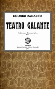 Teatro galante book cover