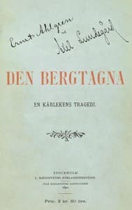 Den bergtagna: En kärlekens tragedi