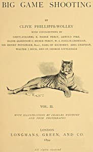 Big Game Shooting, volume 2 (of 2) book cover