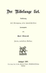 Der Nibelunge liet