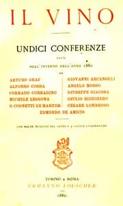 Il Vino: Undici conferenze fatte nell'inverno dell'anno 1880