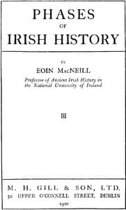 Phases of Irish History book cover