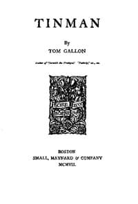 Tinman book cover