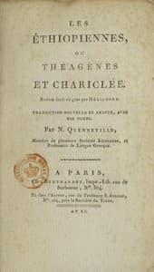 Les Éthiopiennes, ou Théagènes et Chariclée, tomes 1-3