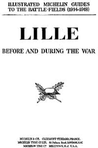 Lille Before and During the War book cover