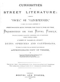 Curiosities of Street Literature