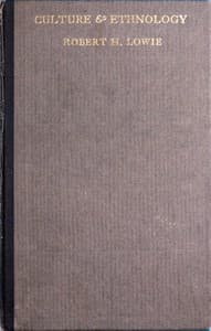 Culture & Ethnology book cover